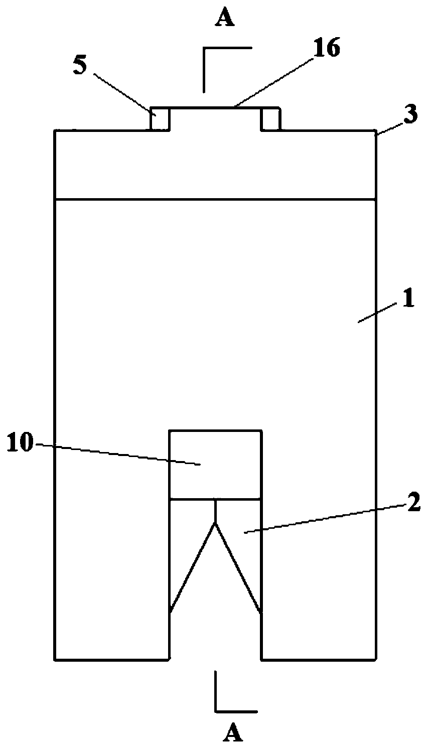 Installation and construction method of a self-locking lock and a few-shaped steel bar