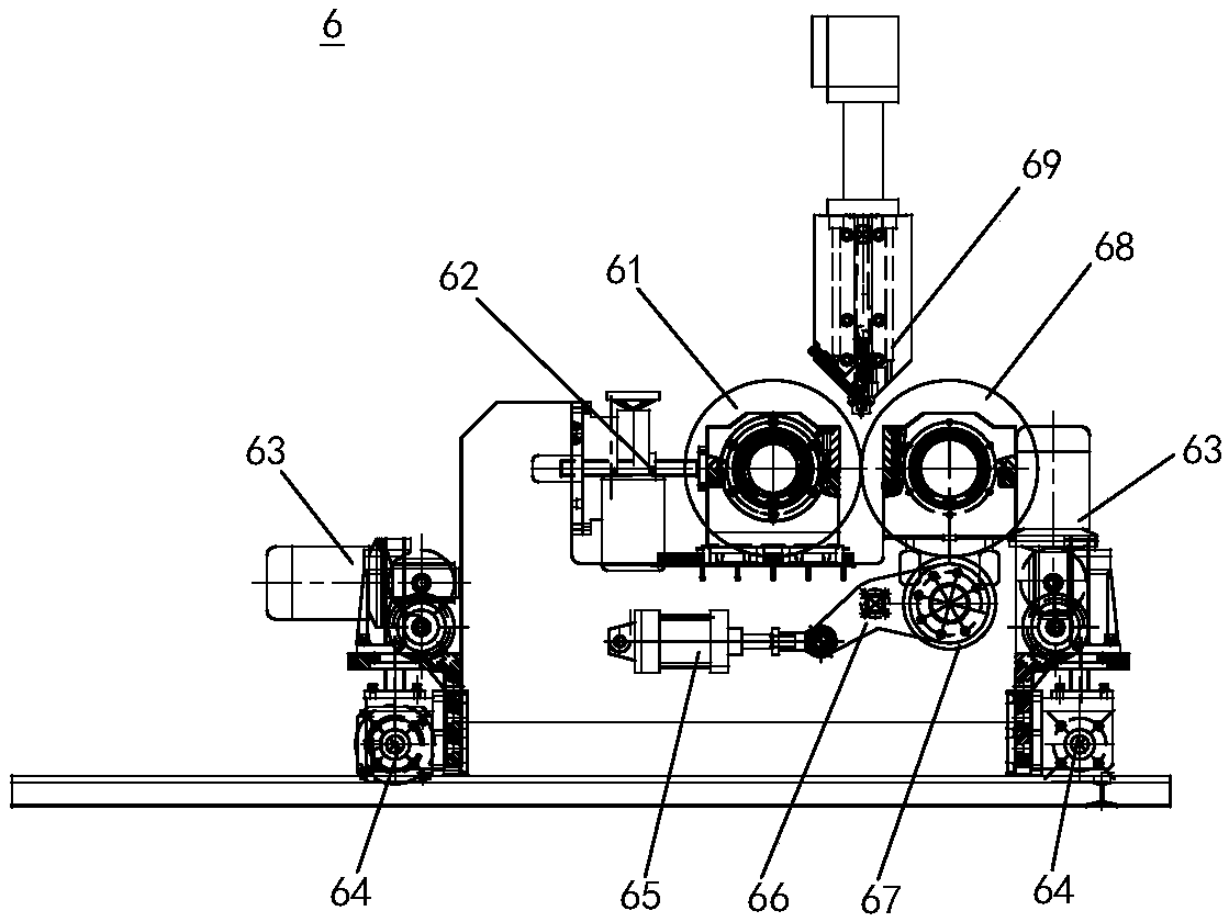 Double-layer blister forming integrated machine and one-time molding method for double-layer plate