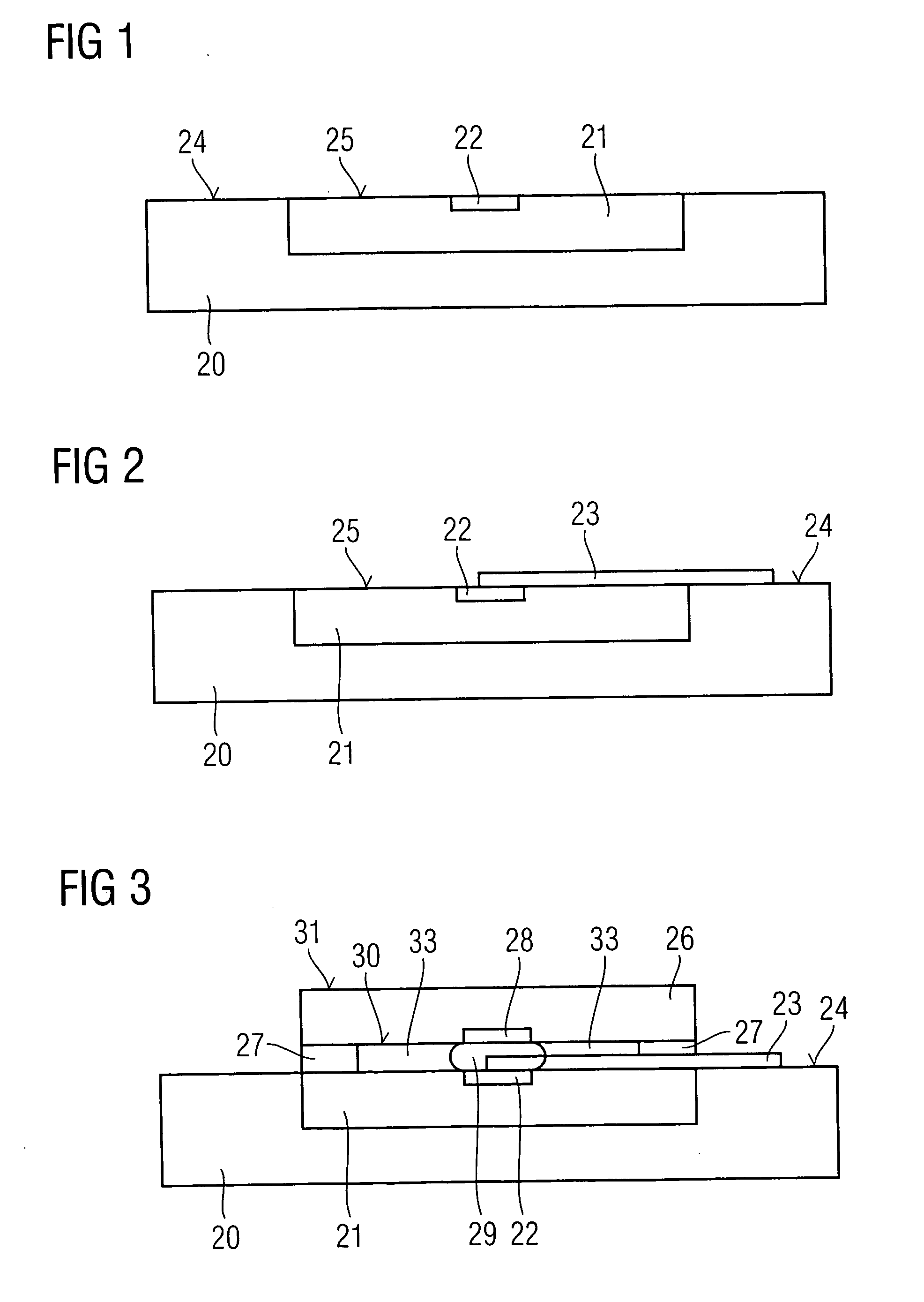 Semiconductor apparatus having stacked semiconductor components
