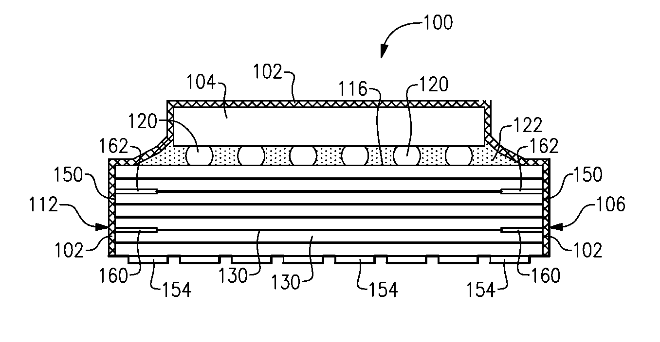 Devices and methods related to packaging of radio-frequency devices on ceramic substrates