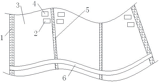 A dredging method for heavy metal polluted sediment in seasonal rivers