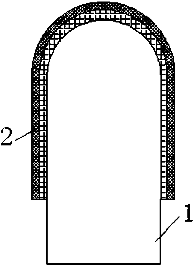 Method for making sharp composite particles for improving fracture healing