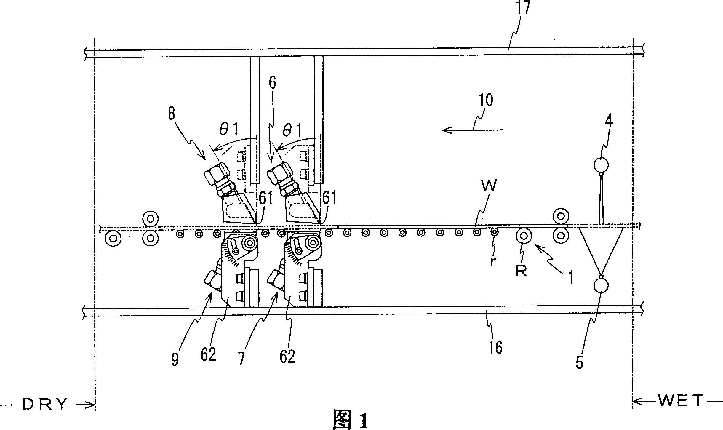 Substrate treating device
