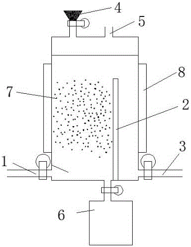 Combined sewage treatment unit and use method thereof