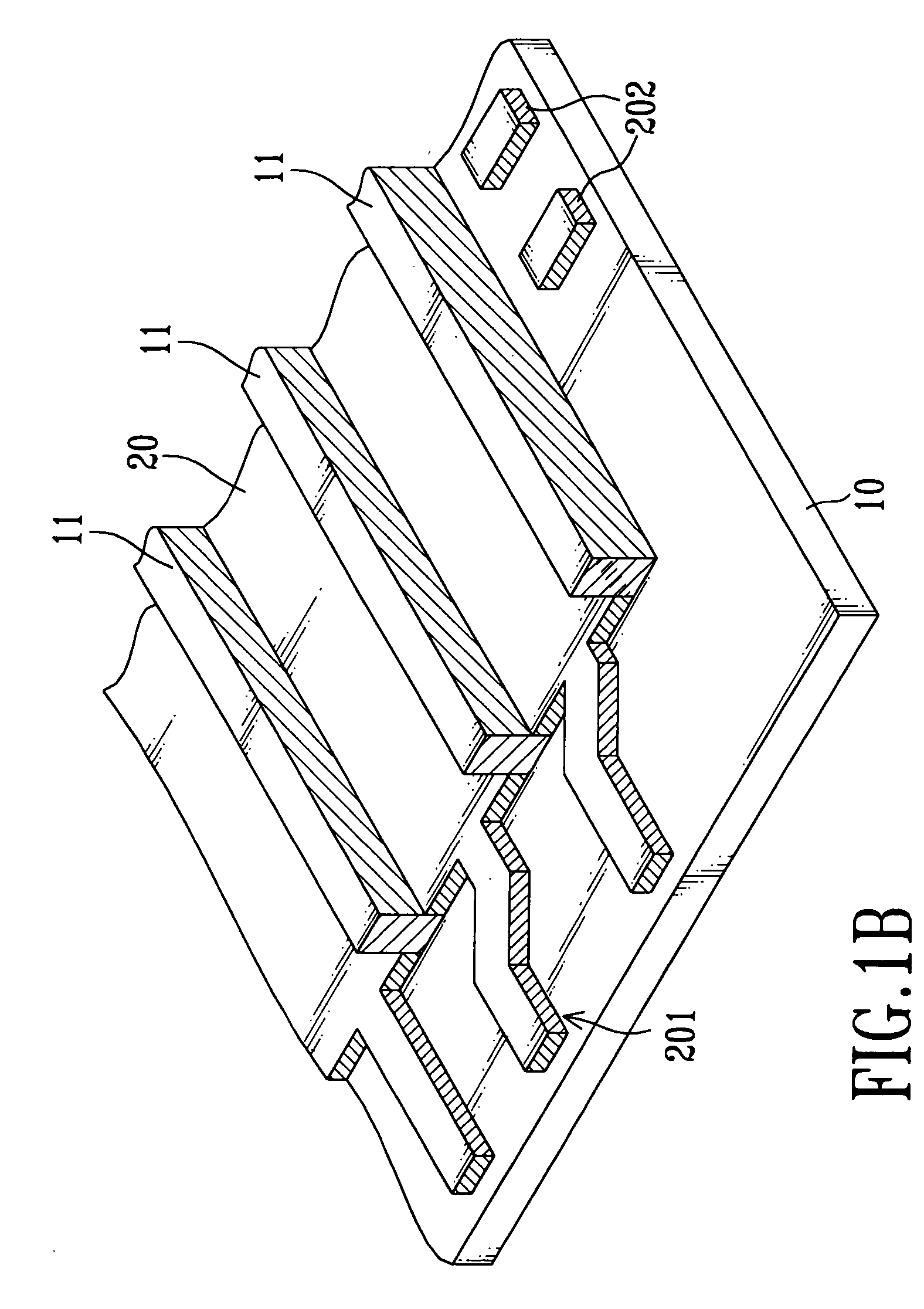 Optical-interference type display panel and method for making the same