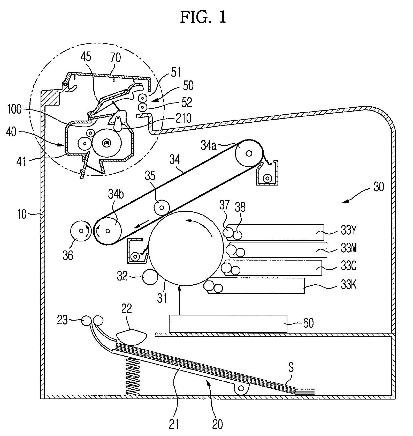 Image forming apparatus with opening/closing member