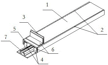 Movable-type pultruded profile clamping tool