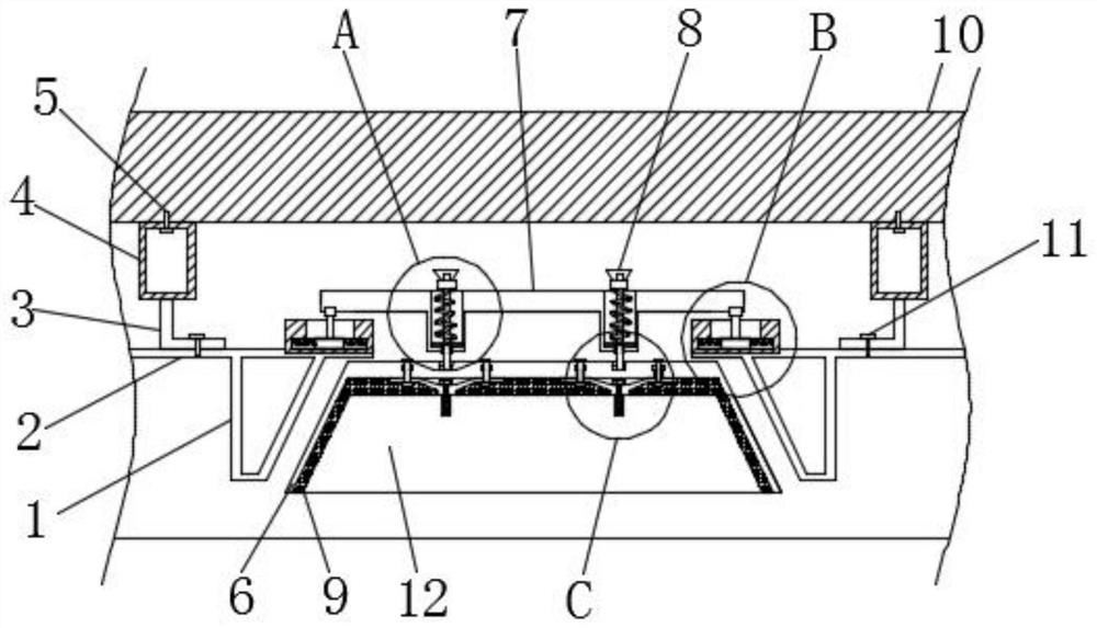 A high-performance connection structure for deformation joints of stone curtain walls