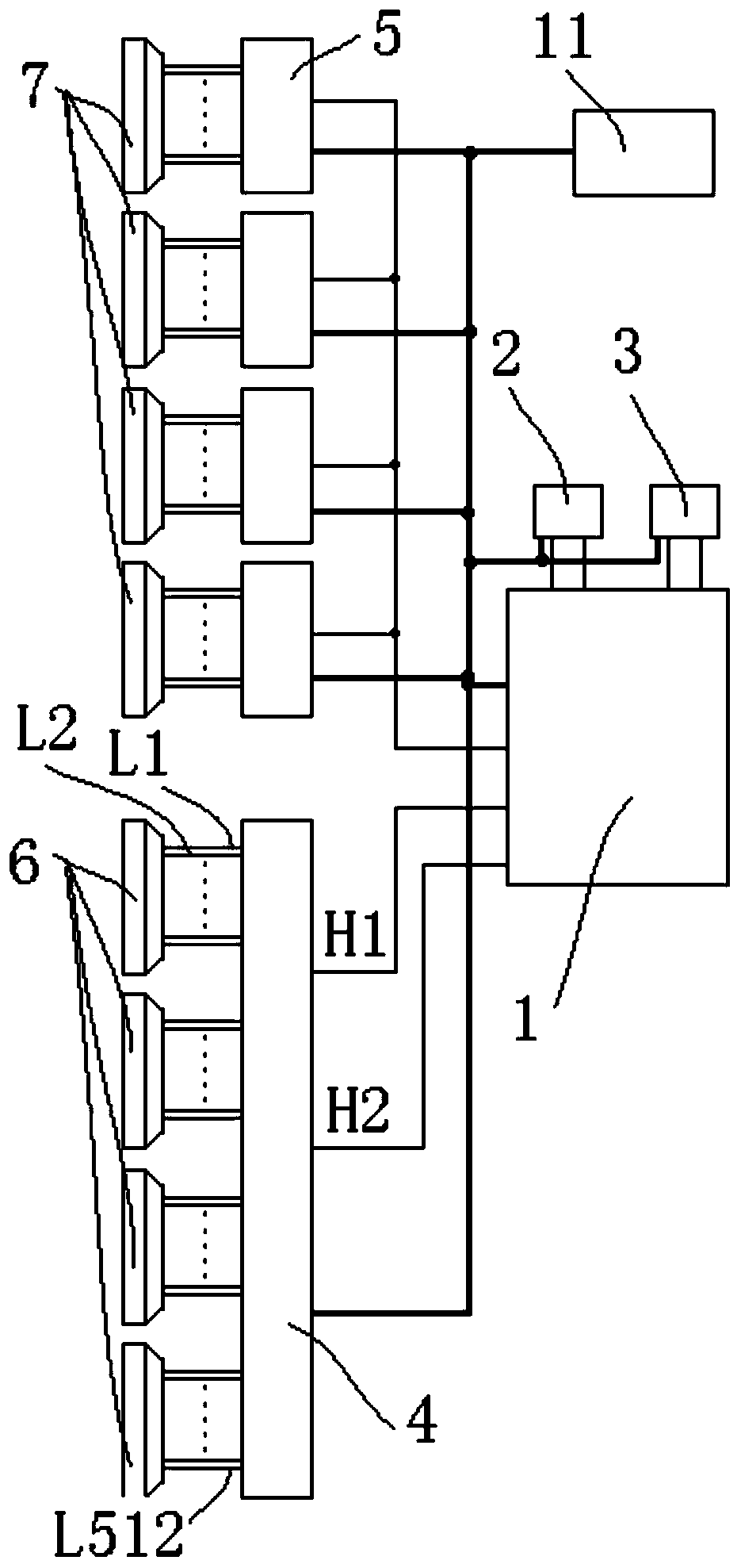 Aviation wire harness conduction and insulation intelligent detection system