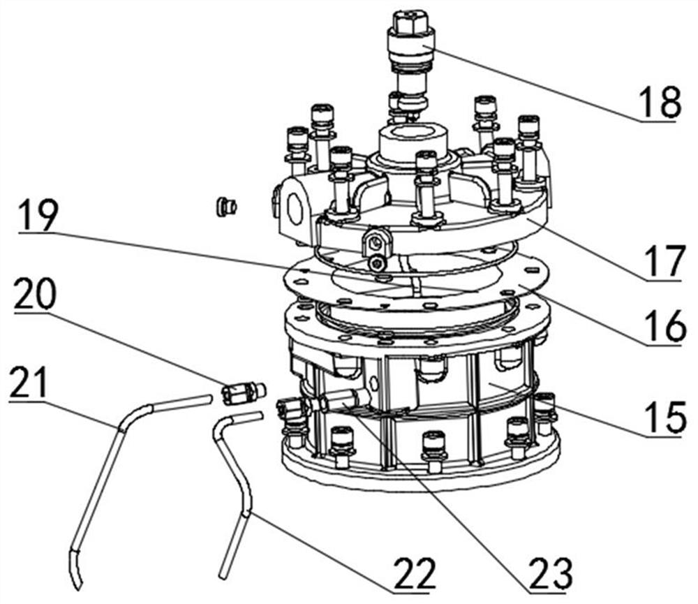 Sliding vane air compressor