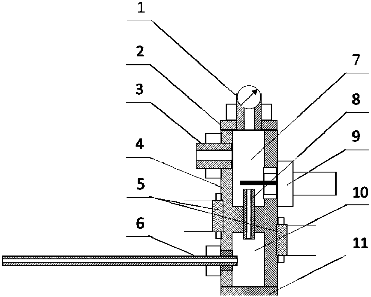 Engine scavenging coefficient online detection apparatus