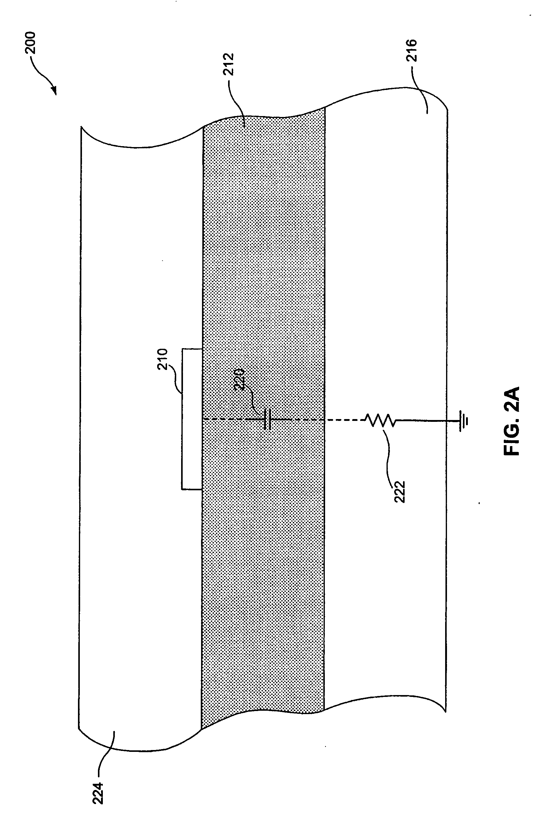 Apparatus and method for reducing parasitic capacitance in a semiconductor device