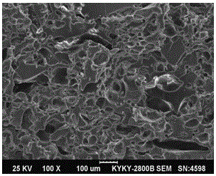 A kind of lightweight epoxy resin microcellular foam material and preparation method thereof