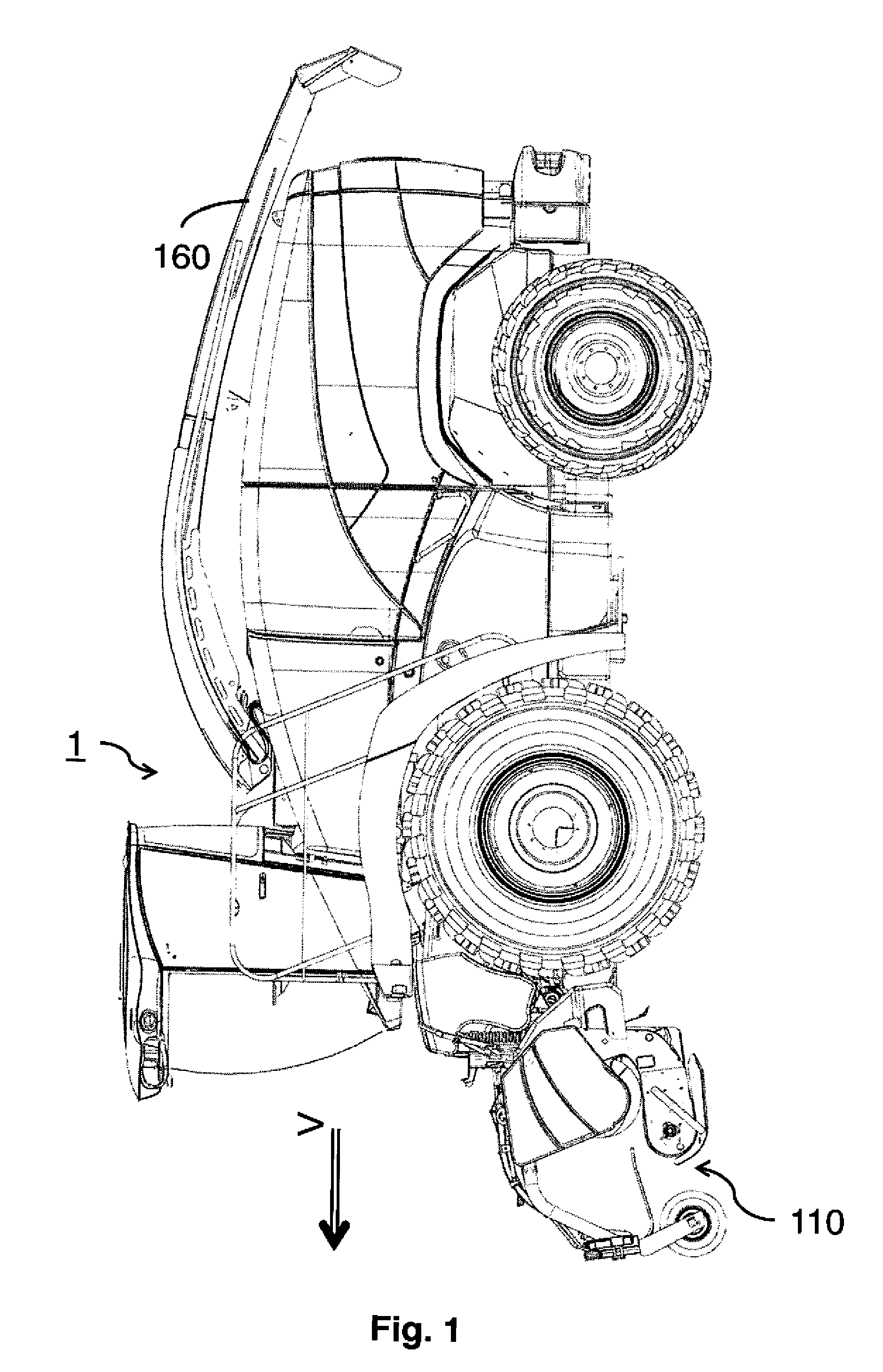 Detection Device for Detection of a Foreign Object for an Agricultural Harvesting Machine
