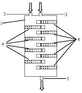 A kind of crystallization tower equipment of lower melting point substance