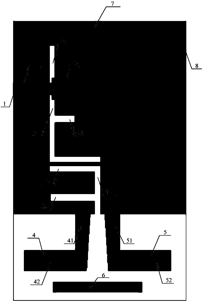 Filtering antenna based on slot line resonator