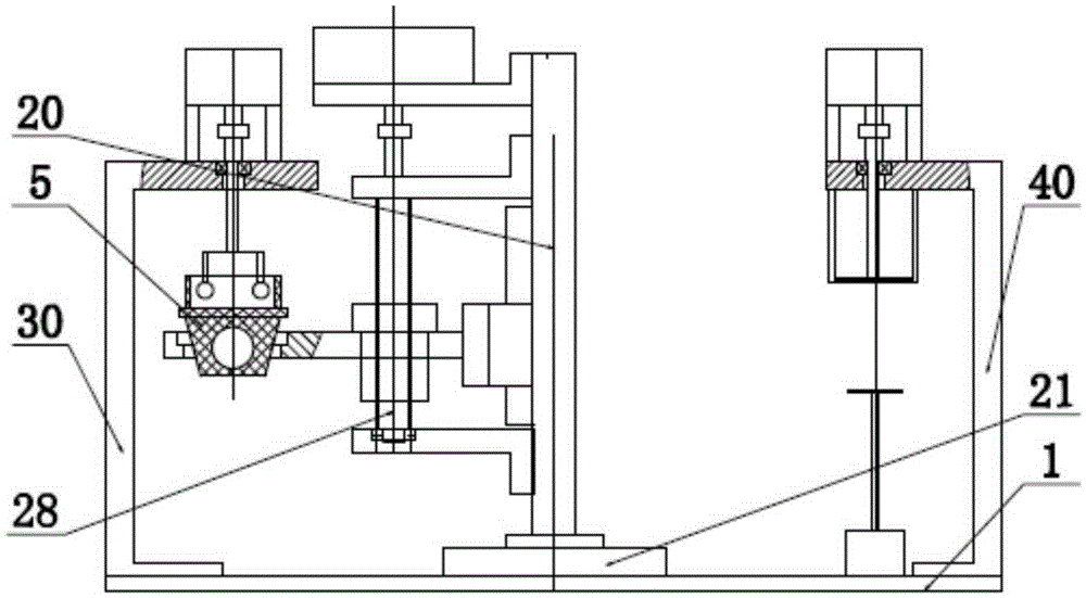 Simple Eschka coal sample manufacturing equipment with preparing and stirring functions