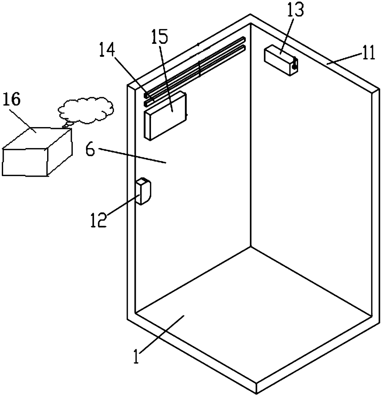 Smart stroller cabinet and control method