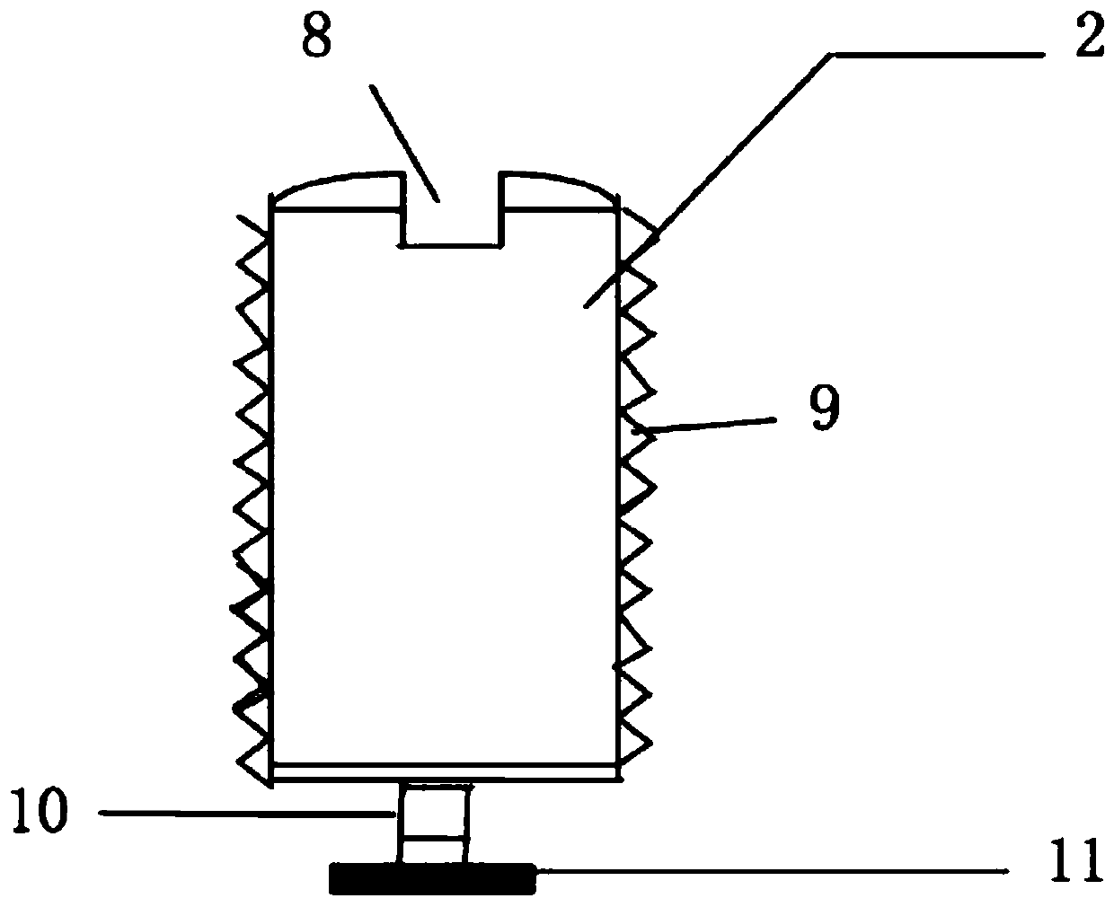 Anterior cruciate ligament femoral side tunnel ligament fixator