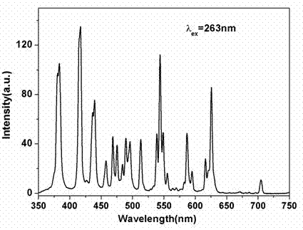 White long-lasting luminescent material and synthetic method thereof