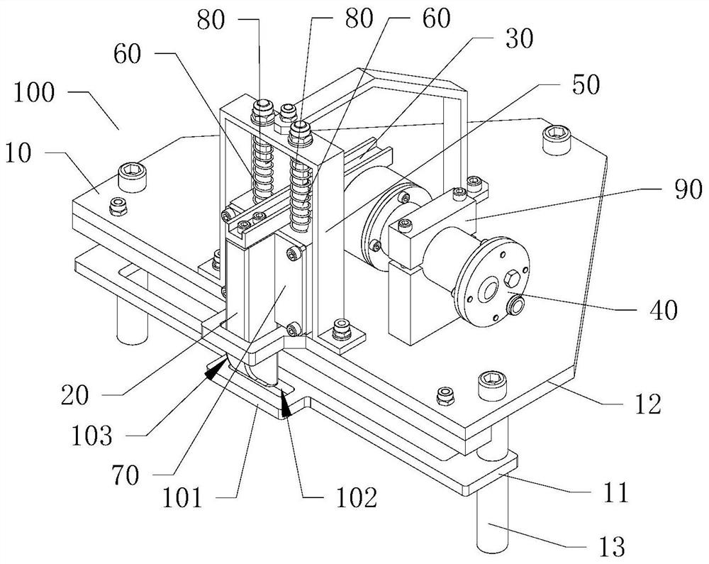 Submersible locking mechanism and operation method thereof