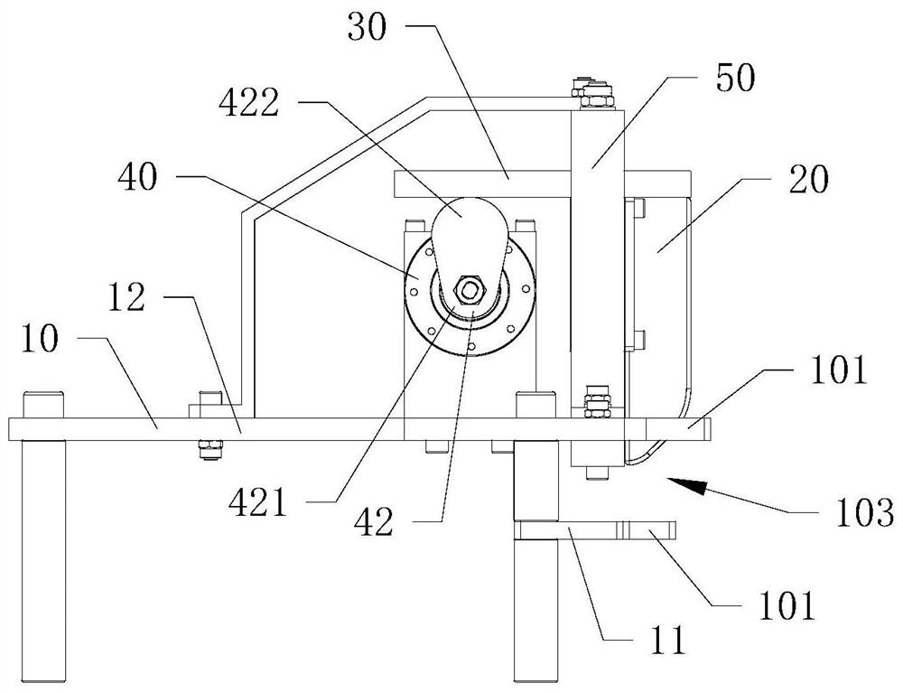 Submersible locking mechanism and operation method thereof