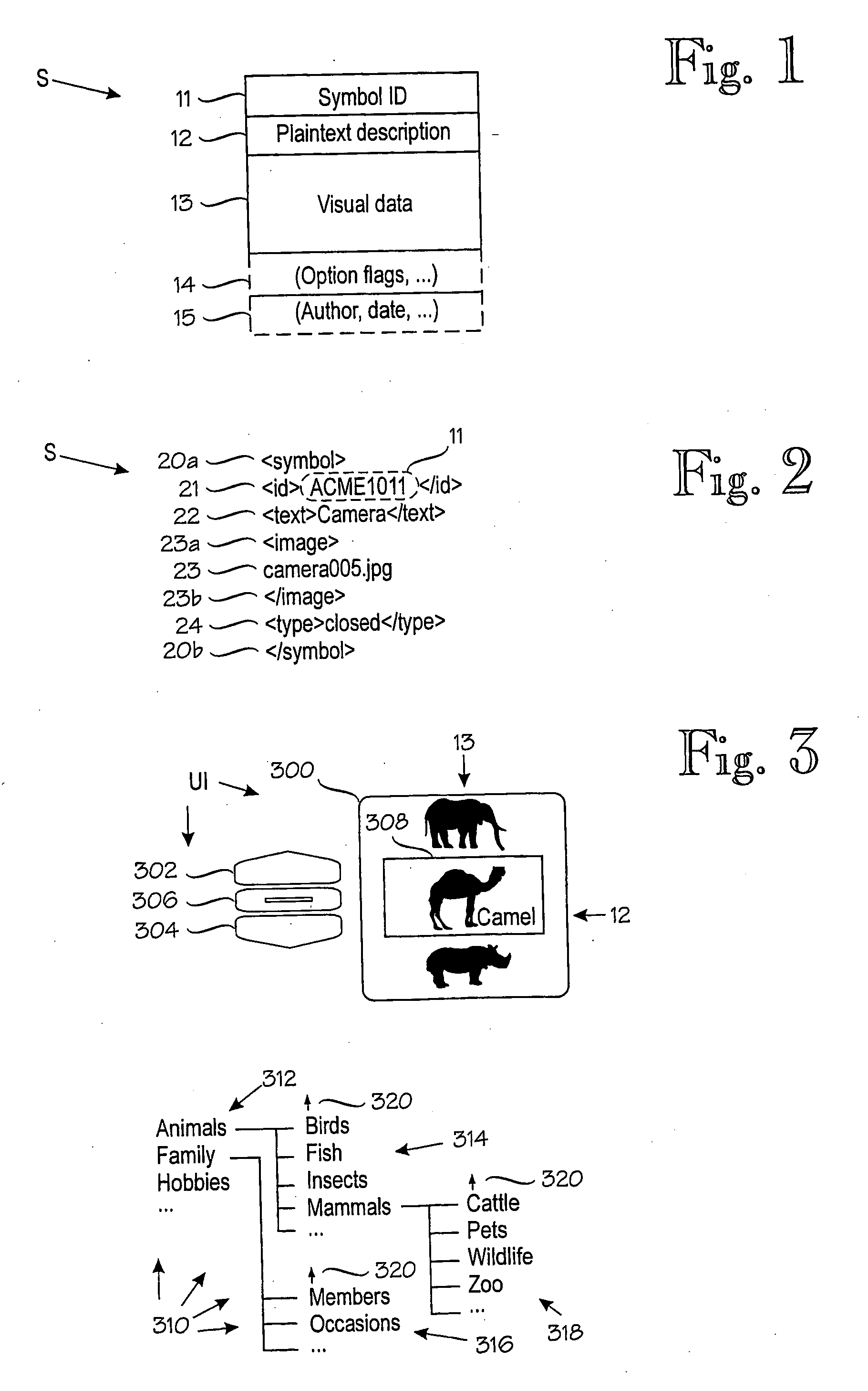 Classification of media files based on symbols