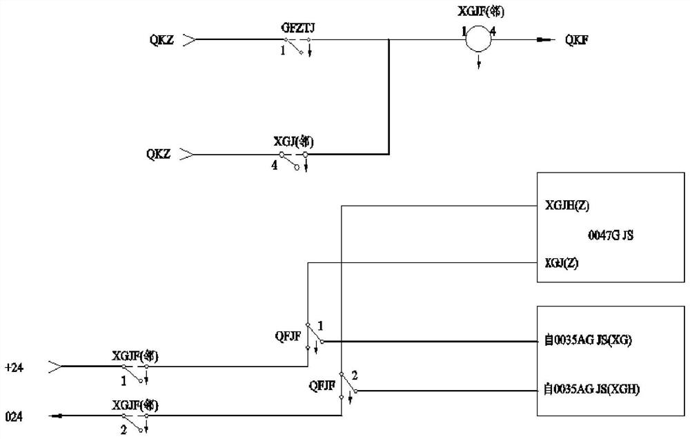 Small rail state control circuit and its driving method