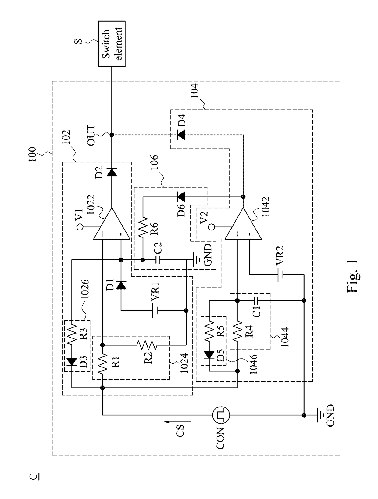 Driving circuit, converter and driving method