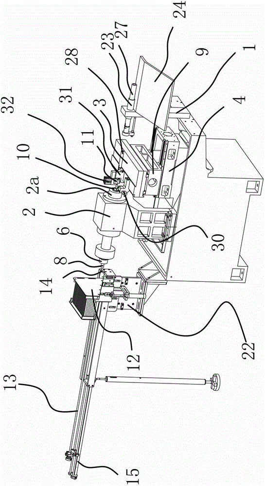 Full-automatic numerically-controlled machine tool for shafts