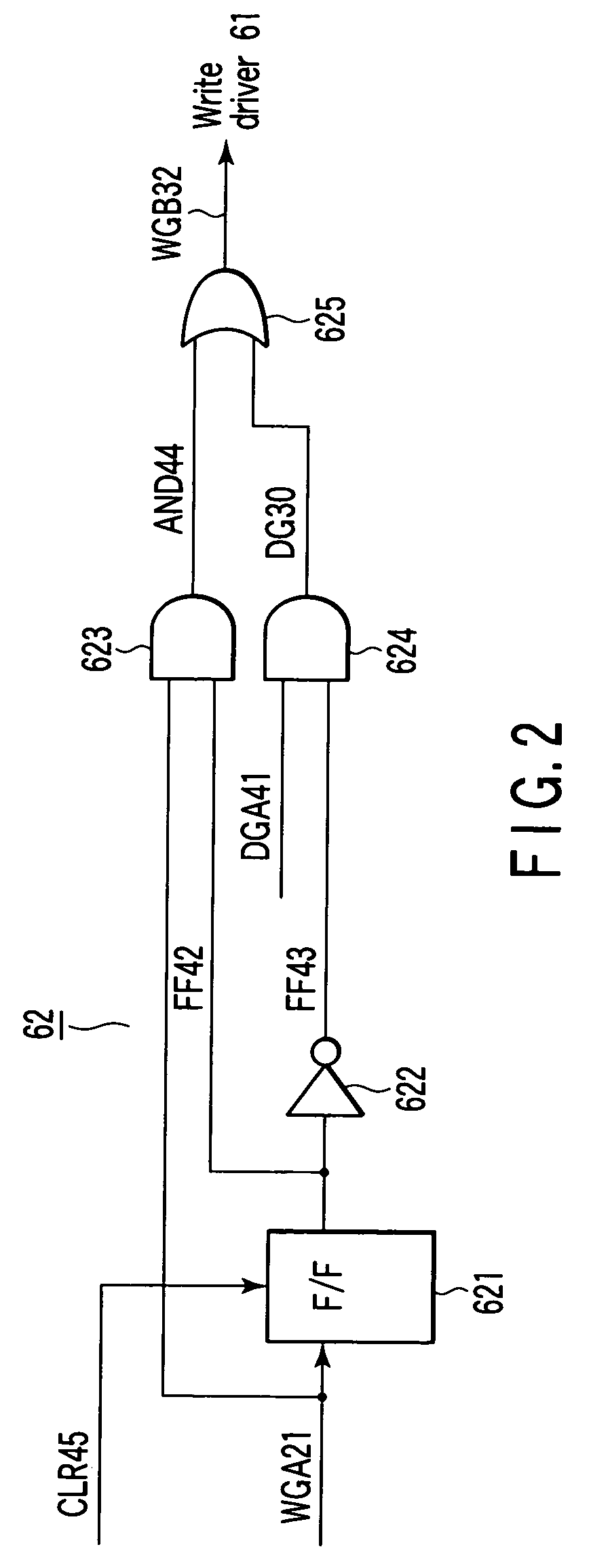 Method and apparatus for magnetization test of write head in a disk drive