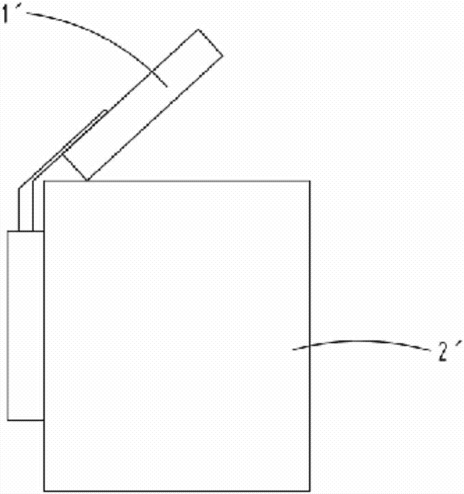 A mechanism for lifting and lowering the dust-absorbing furnace cover and an industrial furnace using the mechanism