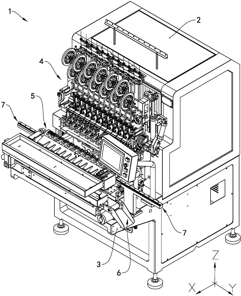 Wire winding machine, wire winding machine production line and production method
