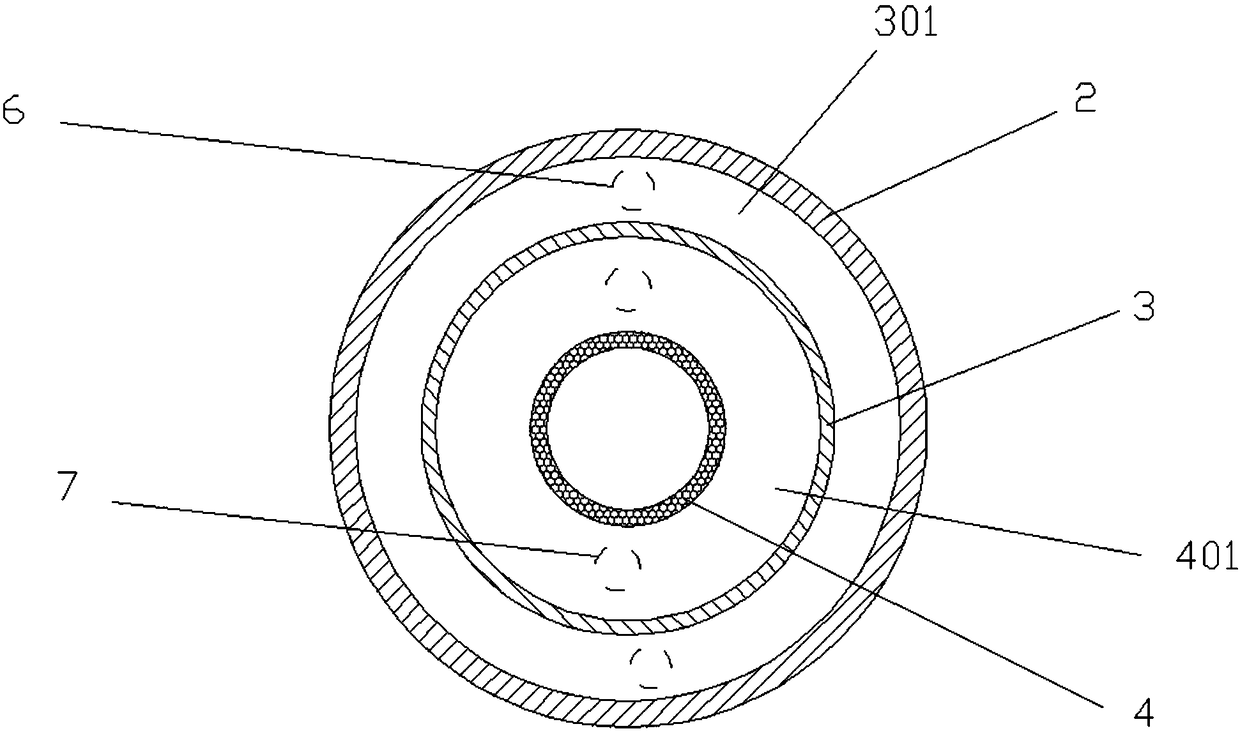 Minimally invasive suture guiding device for treatment of oblique hernia in children and using method