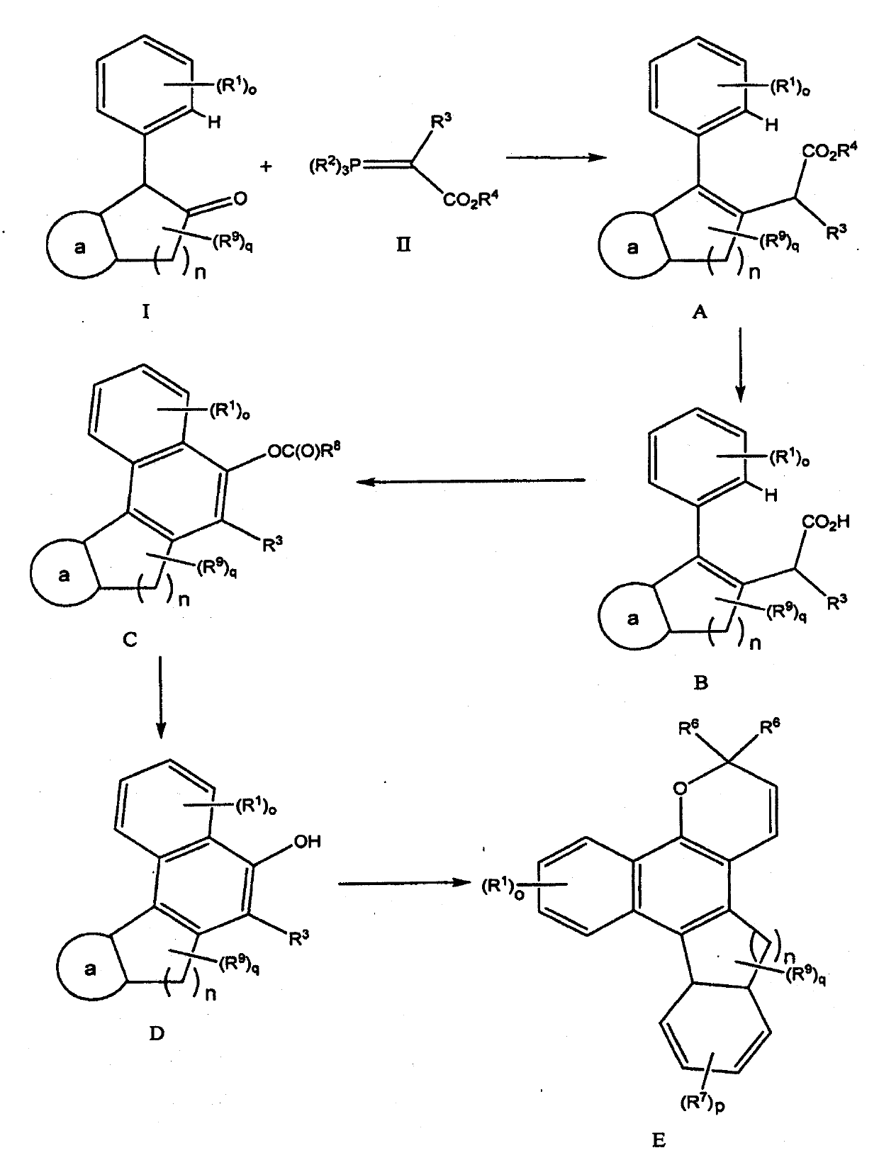 Photochromic 2h-chr0menes annulated at c5-c6 and their methods of preparation