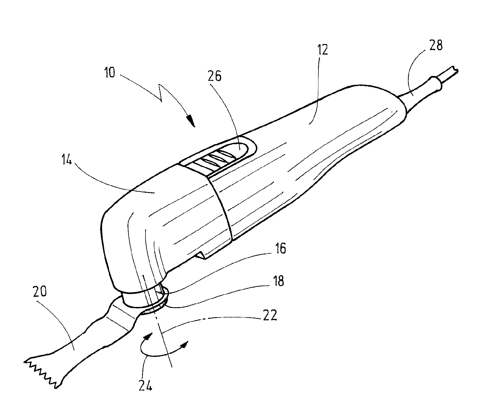 Portable Oscillatory Power Tool With Planetary Gear