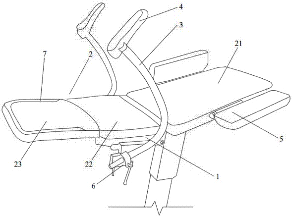 A bed for shoulder dystocia