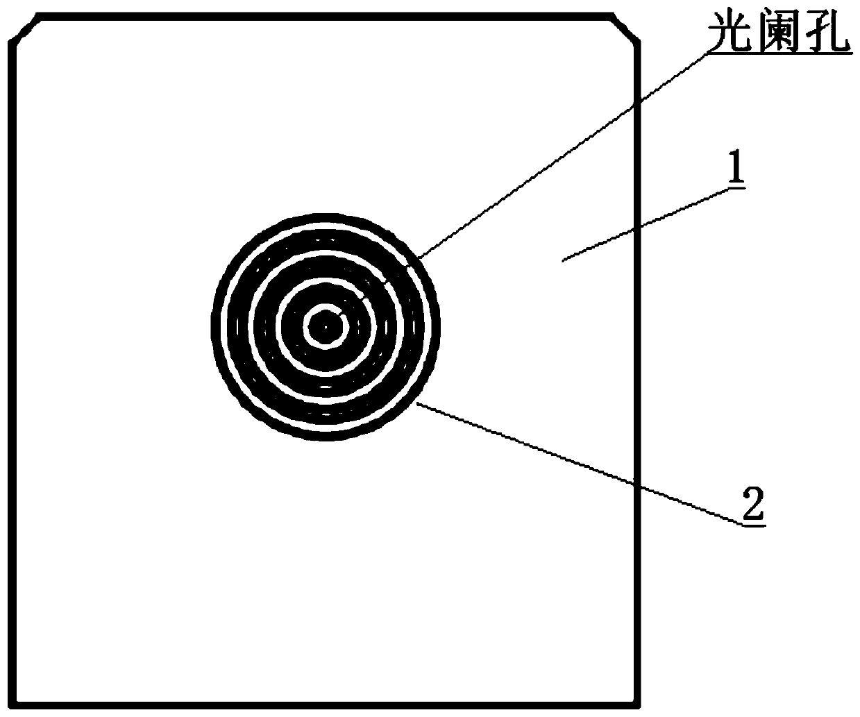 Compact water-cooled diaphragm