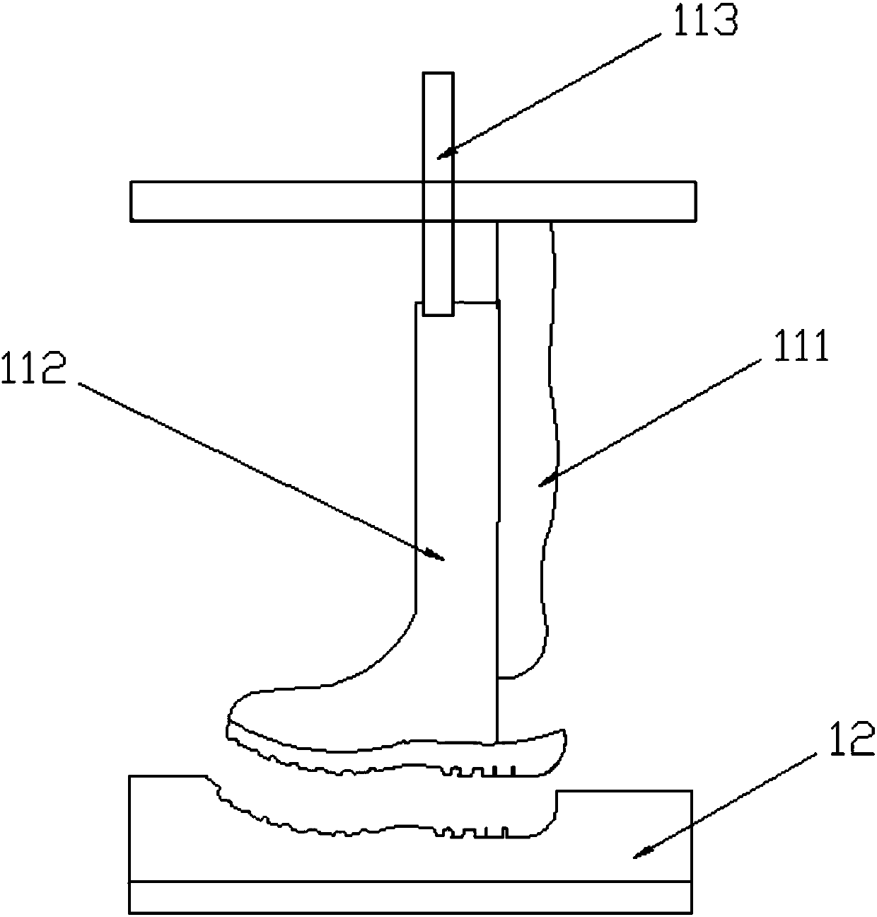 Shoe forming device