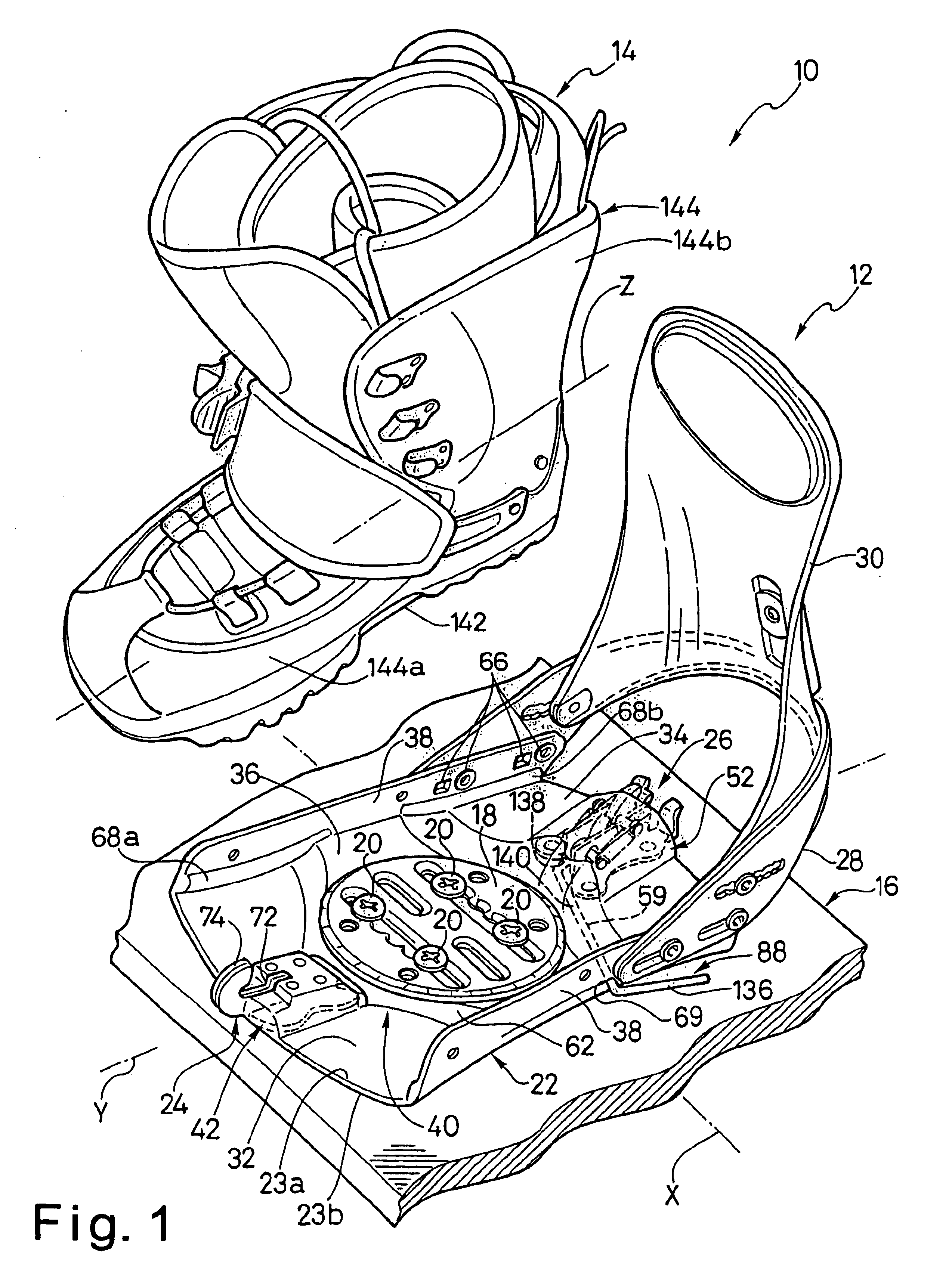 Snowboard boot