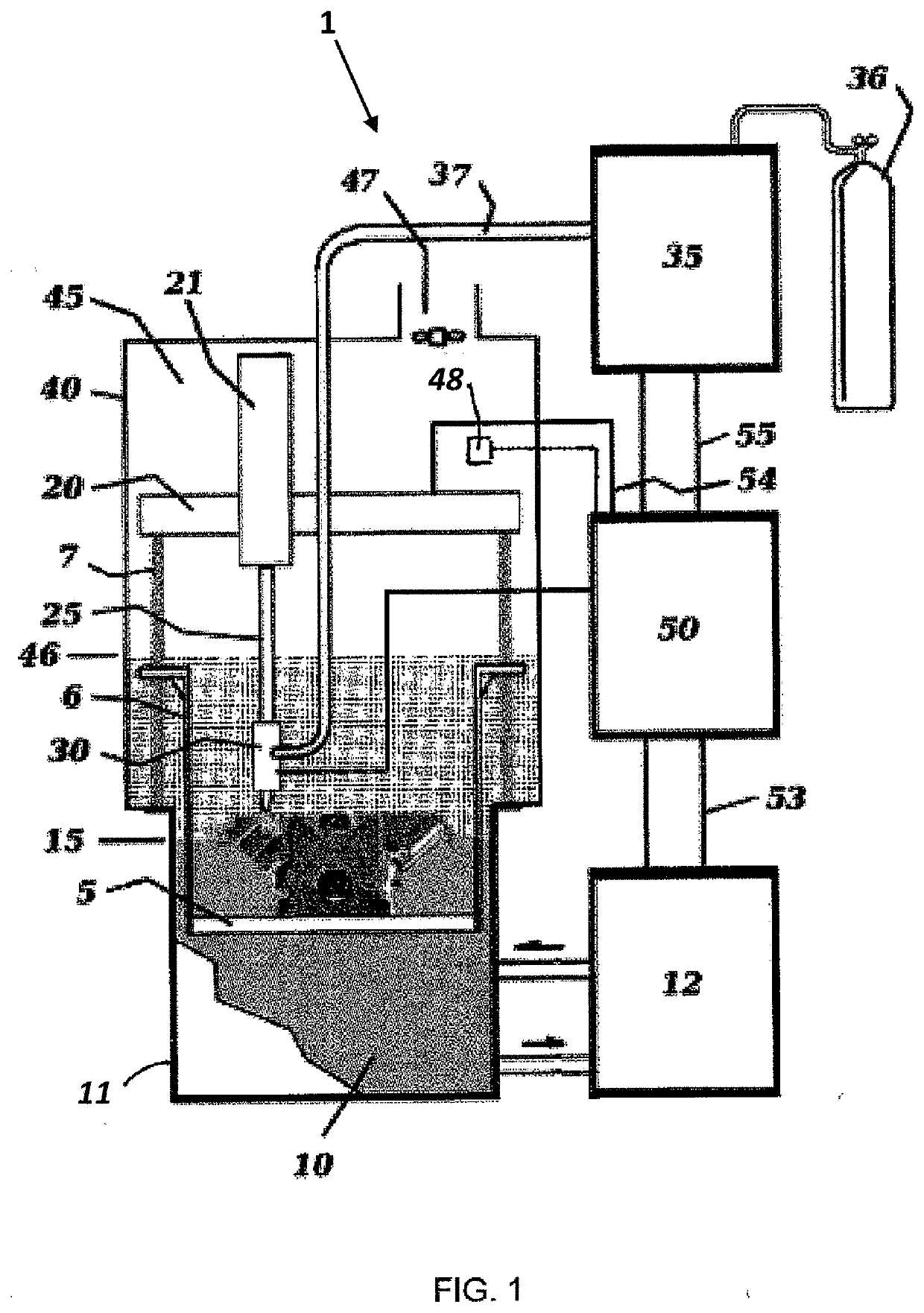 Method and apparatus for fabrication of articles by molten and semi-molten deposition