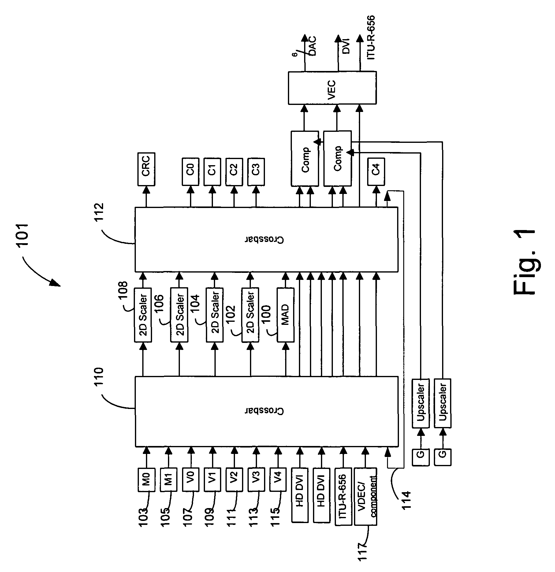 Method and system for trick mode support in a motion adaptive deinterlacer with inverse telecine