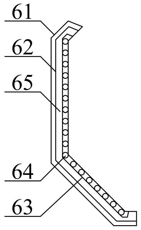 Chemical fiber spinning and drying device