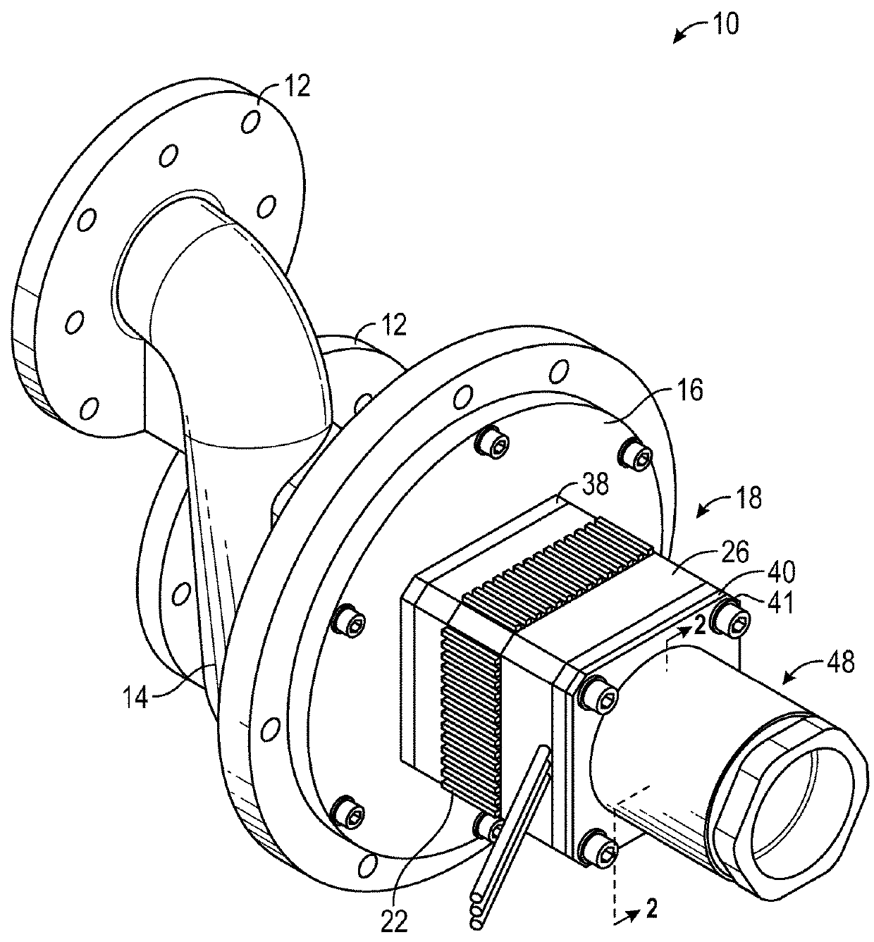 Foil bearing supported motor with housingless stator