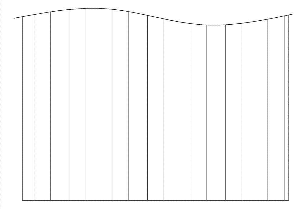 Method for preparing light dot matrix sandwich board by laser drilling