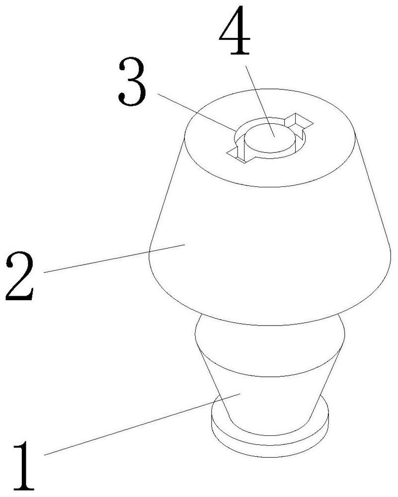 Illuminating lamp shell and illuminating lamp using same