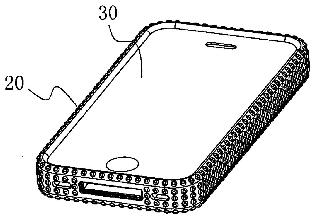 Sleeve structure for a hand-held electronic device