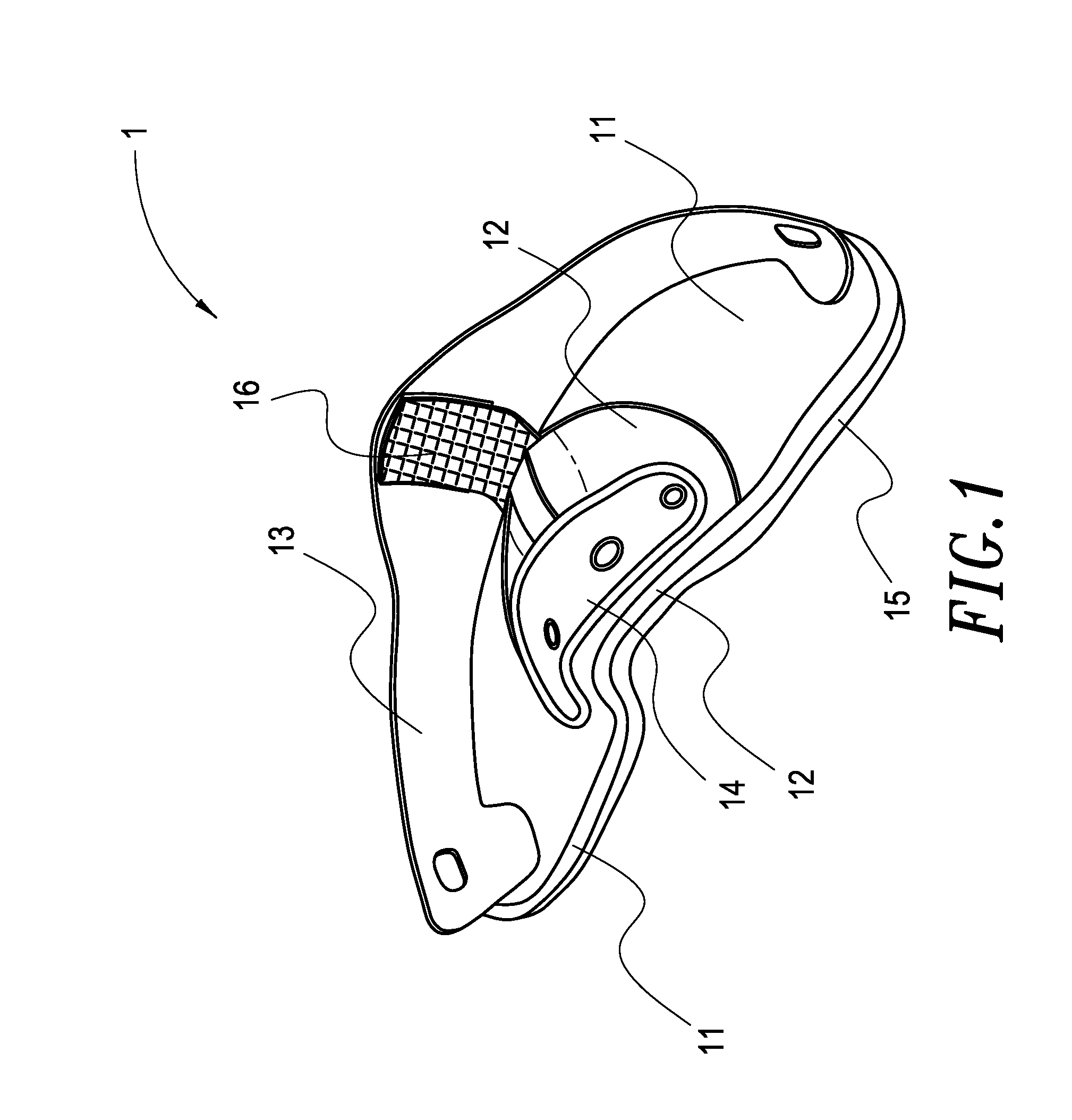 Nose-shielding device for helmet