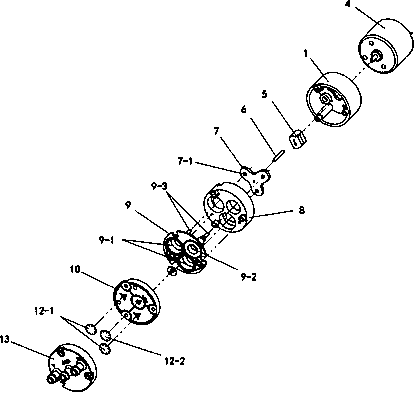 Soap liquid pump