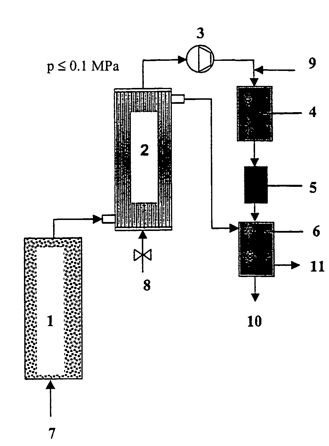 Method and device for decontaminating waters which are loaded with organic halogen compounds (halogenated hydrocarbons)